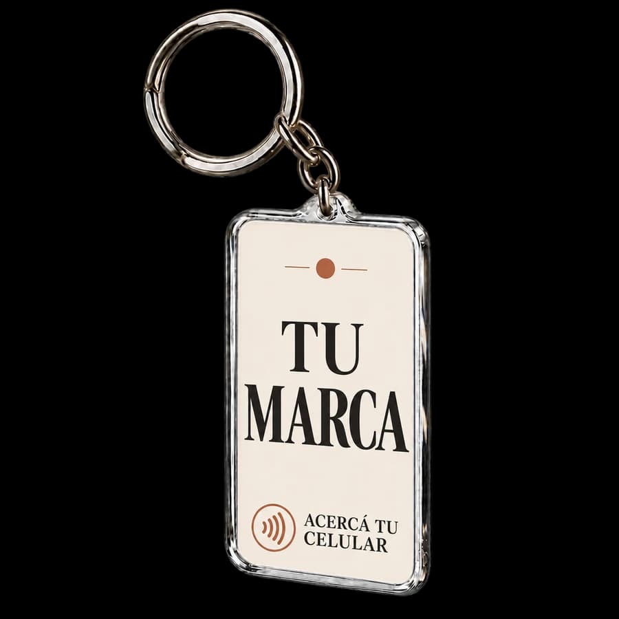 Diseño de Llavero para Tu marca · NFC